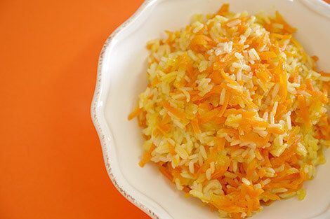 Foto de Arroz de cenoura